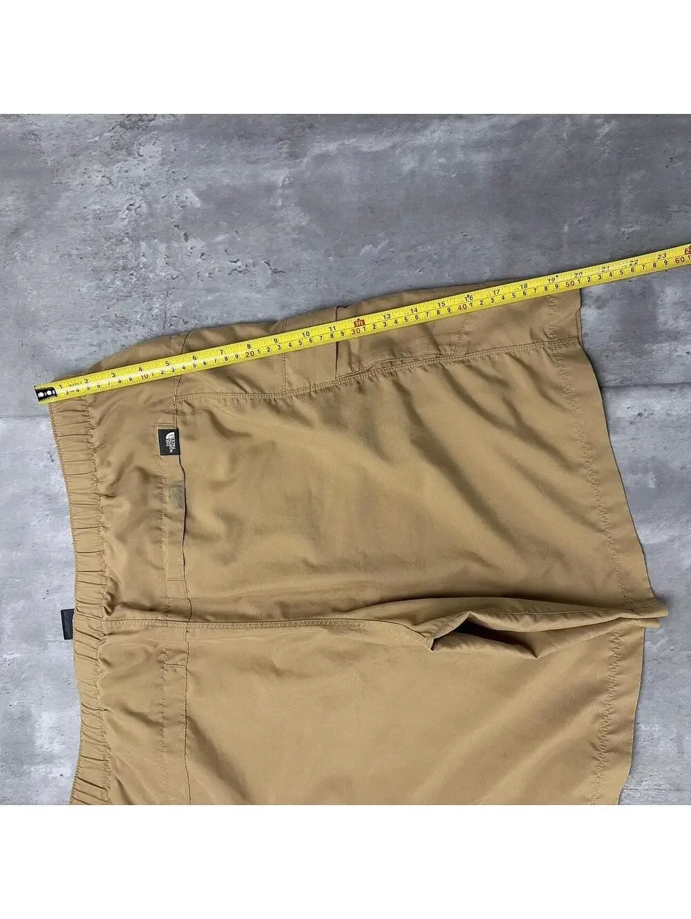 Y2K Beige The North Face Gorpcore Cargo Hiking Shorts